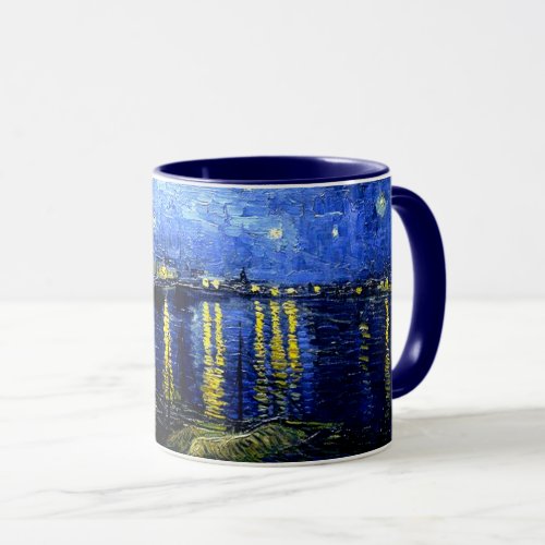 Starry Night over the Rhone famous painting Mug