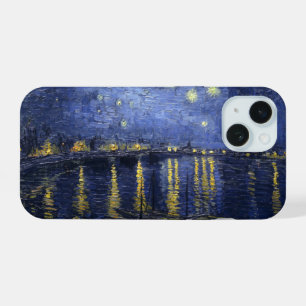 Starry Night Over the Rhone iPhone 15 Case
