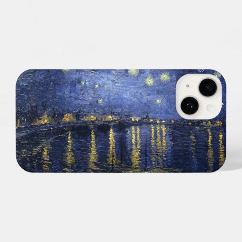 Starry Night Over the Rhone iPhone 14 Case