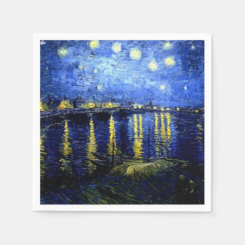 Starry Night over the Rhone Napkins