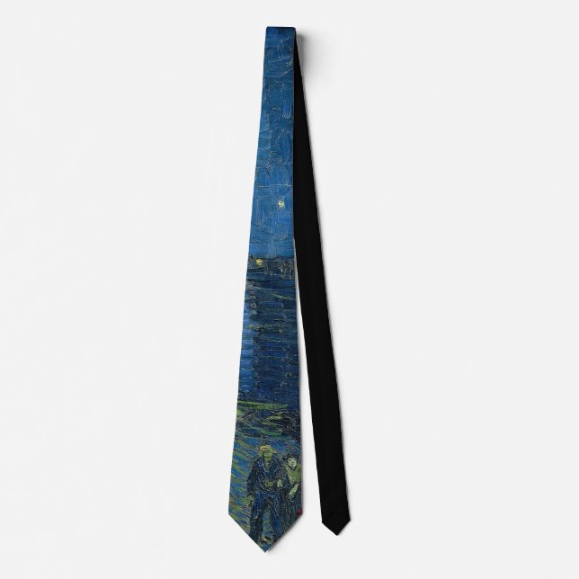 Starry Night Over the Rhone Neck Tie (Front)