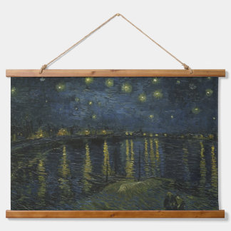 Starry Night Over the Rhône, oil painting Van Gogh Hanging Tapestry