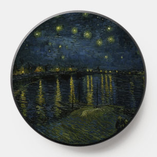 Starry Night Over the Rhône, oil painting Van Gogh PopSocket