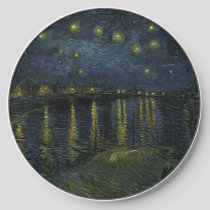 Starry Night Over the Rhône, oil painting Van Gogh Wireless Charger