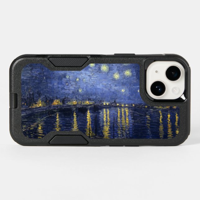 Starry Night Over the Rhone Otterbox iPhone Case (Back Horizontal)