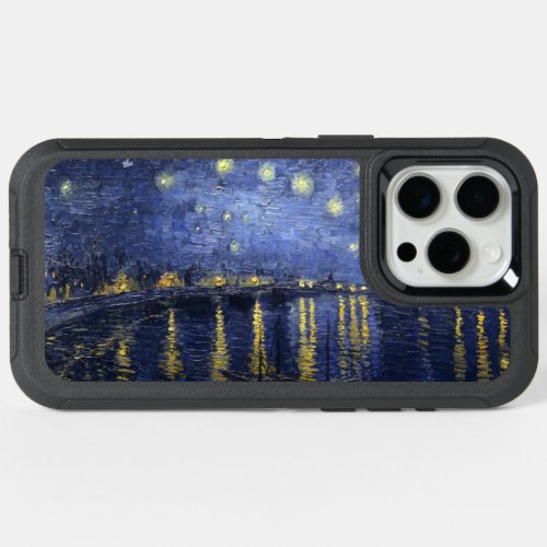 Starry Night Over the Rhone iPhone 15 Pro Max Case