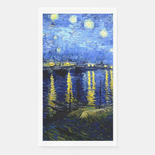 Starry Night over the Rhone Paper Guest Towels