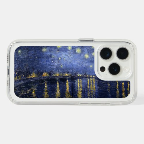 Starry Night Over the Rhone iPhone 15 Pro Case