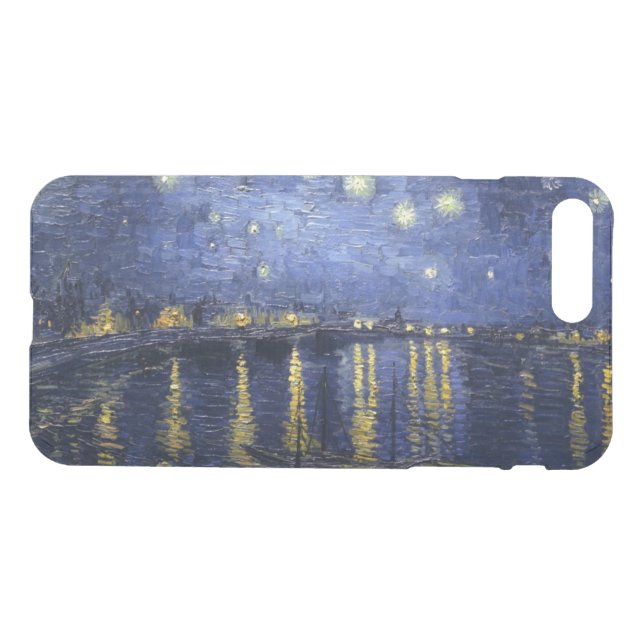 Starry Night Over the Rhone Uncommon iPhone Case (Back Horizontal)