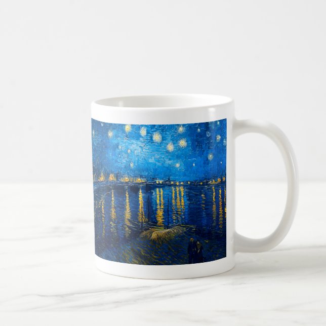 Starry Night Over the Rhone, Van Gogh Coffee Mug (Right)