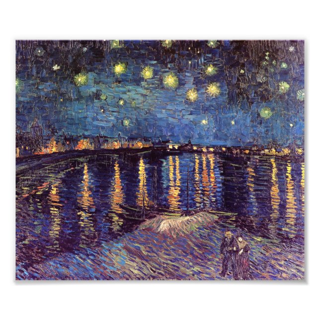 Starry Night Over the Rhone - Van Gogh Photo Print (Front)