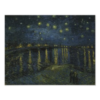 Starry Night Over The Rhone - Van Gogh Photo Print by masterpiece_museum at Zazzle