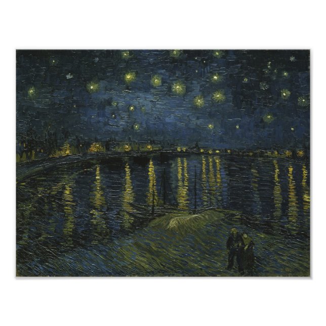 Starry Night Over the Rhone - Van Gogh Photo Print (Front)