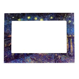 Starry Night over the Rhone, Vincent van Gogh Magnetic Picture Frame