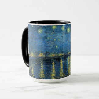Starry Night Over the Rhône-Vincent van Gogh Mug