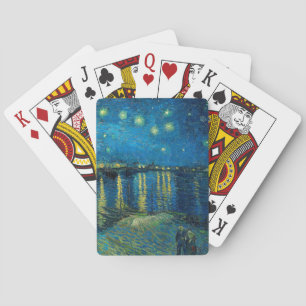 Starry Night Over the Rhône Vincent van Gogh Poker Cards