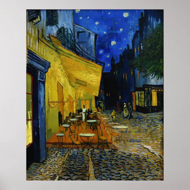 Starry Night Over the Rhône - Vincent van Gogh Poster (Front)