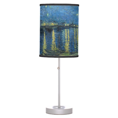 Starry Night Over the Rhone Vincent Van Gogh Table Lamp