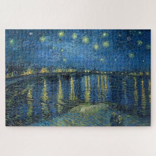 Starry Night Over the River Rhone by van Gogh Jigsaw Puzzle