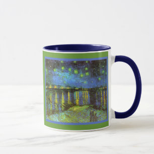 Starry Night Over the River Rhone Van Gogh Mug