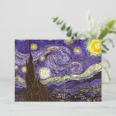 Starry Night painting by artist Vincent Van Gogh (Standing Front)
