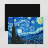 Starry Night Painting By Painter Vincent Van Gogh (Front/Back)