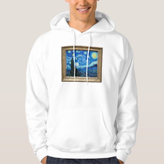 Starry Night Painting By Painter Vincent Van Gogh Hoodie