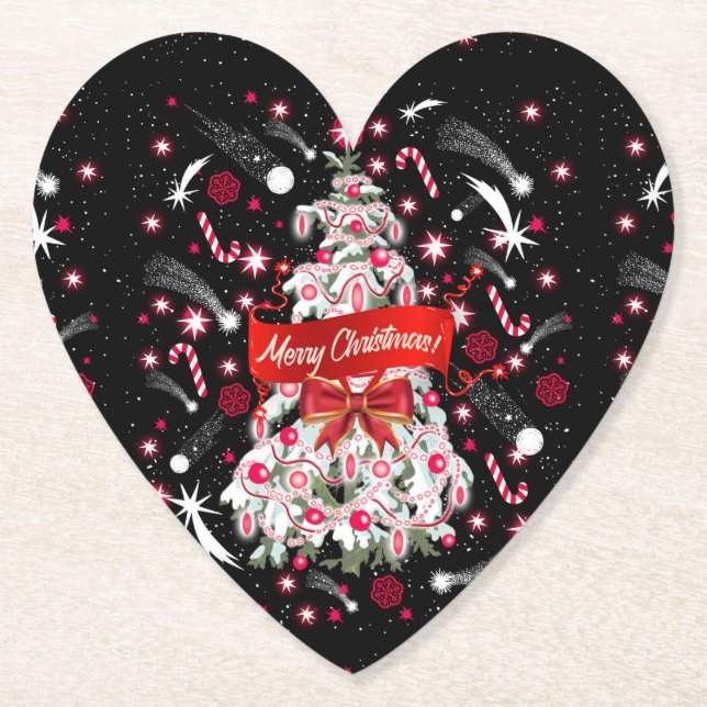 Starry Night Paper Coaster (Front)