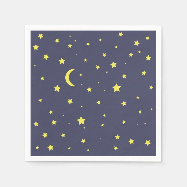 Starry Night Paper Napkins (Front)