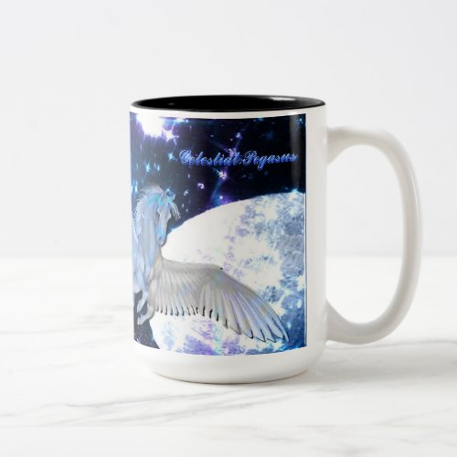 Starry Night Pegasus Fantasy Mug