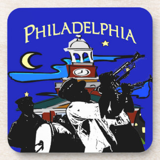 Starry Night Philadelphia Band Drink Coaster