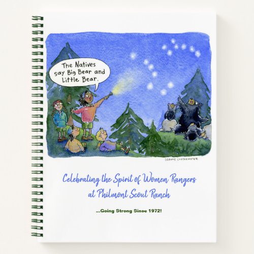 Starry Night Philmont Women Ranger Notebook