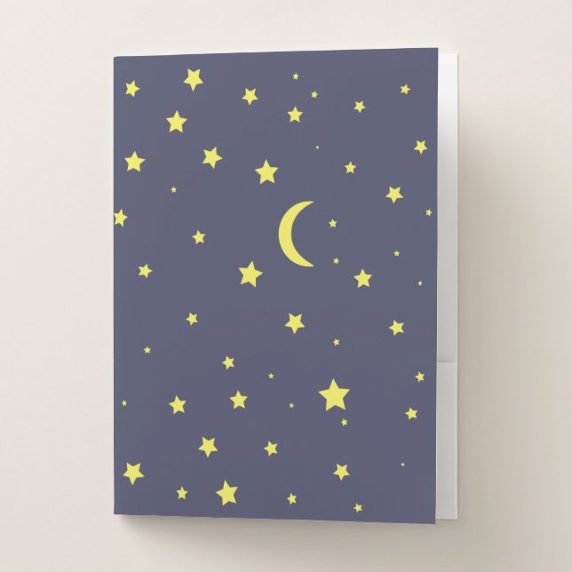 Starry Night Pocket Folder (Front)