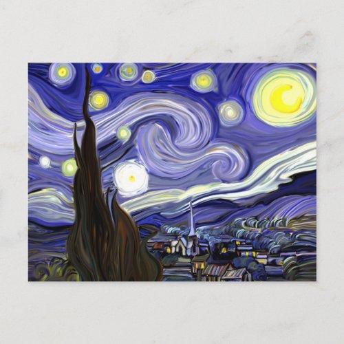 Starry Night Postcard