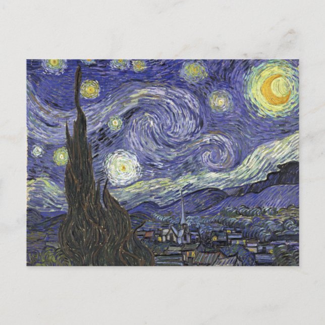 Starry Night Postcard (Front)