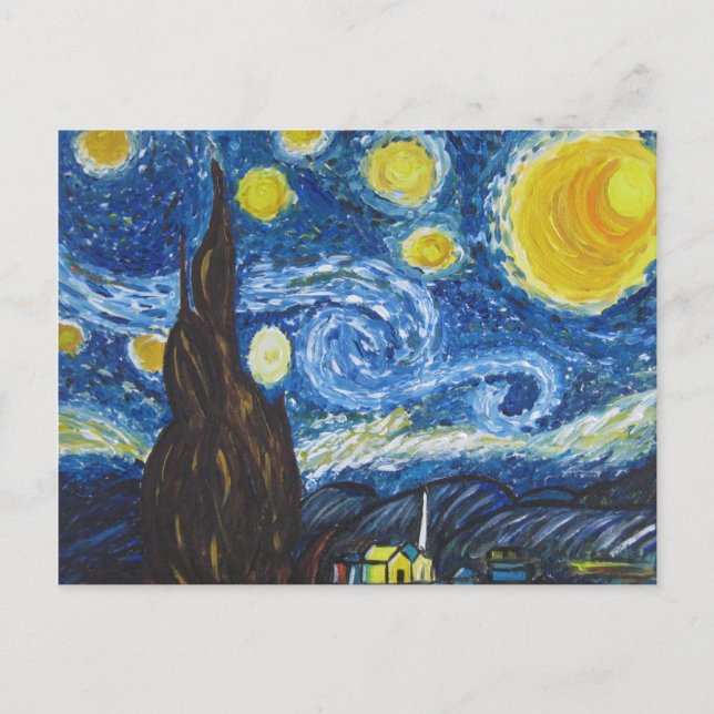 Starry Night  Postcard (Front)