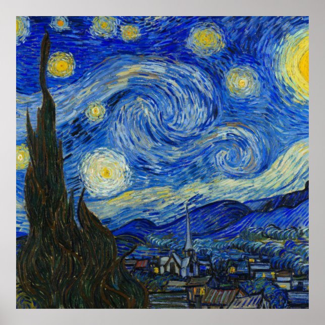 Starry Night Poster (Front)