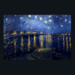 Starry night poster - Vincent van Gogh -<br><div class="desc">Vincent van Gogh,  Starry night,  night,  skye,  paintings,  sketches,  1800’s, </div>