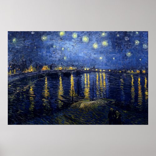 Starry night poster _ Vincent van Gogh _