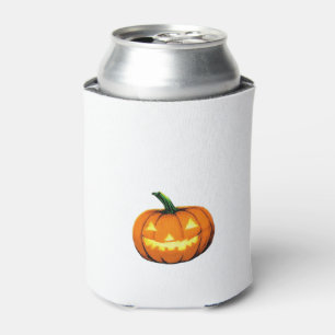 Starry Night Pumpkin Halloween Van Gogh Thanksgivi Can Cooler