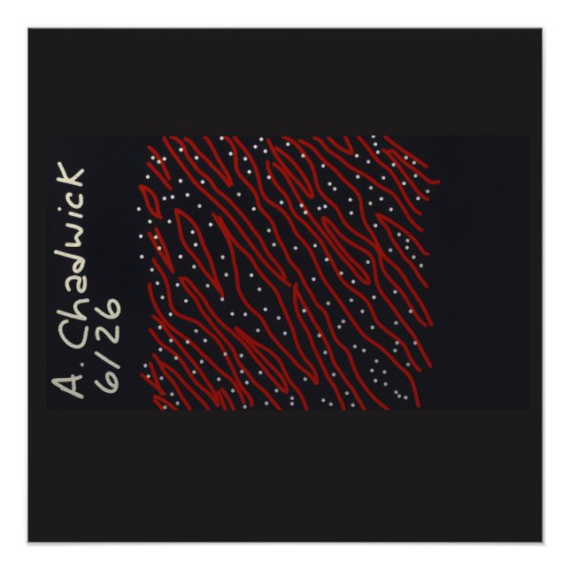 Starry Night, Red Tiger Night  Poster (Front)