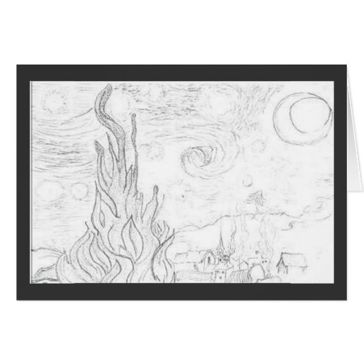 Starry Night Remake-Vincent van Gogh (Front Horizontal)