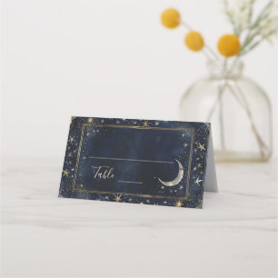Starry Night Romance Wedding Place Card