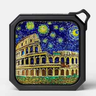 Starry Night Rome Italy Bluetooth Speaker