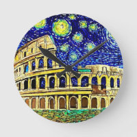 Starry Night Rome Italy
