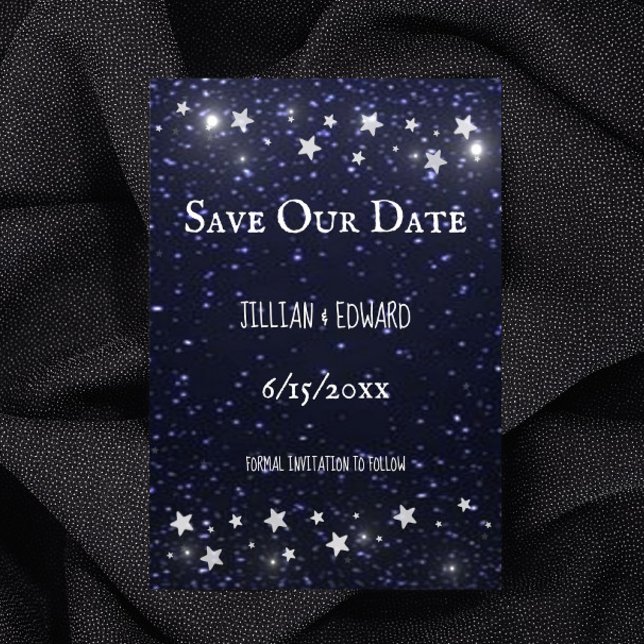 Starry Night Save The Date Announcement (Starry Night Save the Date)