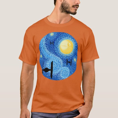 Starry Night SciFi T_Shirt