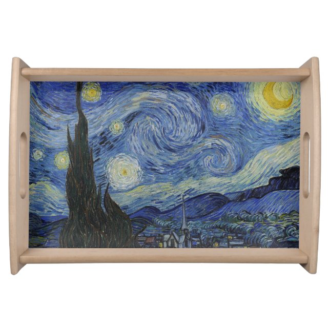 Starry night serving tray (Front)