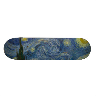 Starry Night Skateboard Deck