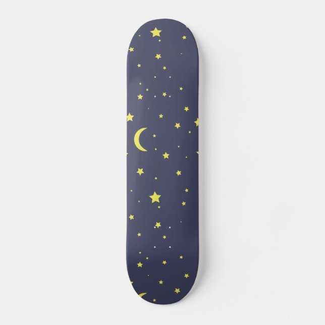 Starry Night Skateboard Deck (Front)